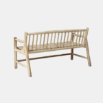 Natural Teak Bench - Image 4