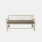 Natural Teak Bench - Image 2