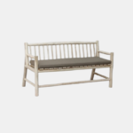 Natural Teak Bench - Image 3