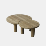 Coffee Table Natural Teak - Image 2