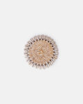 Seashell coasters - white