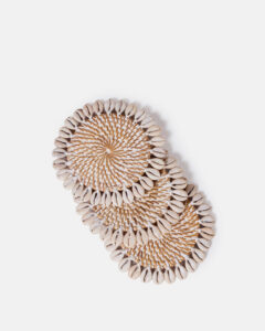 Seashell coasters - white - Image 2