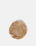 Raffia coasters