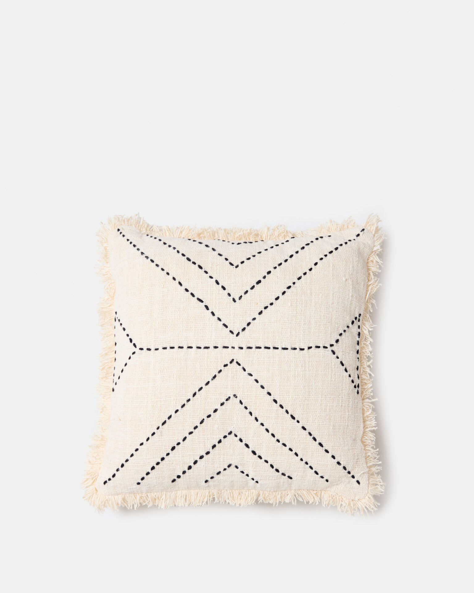 2025-12-03-DesignTrip-Day032155 Cushion with black lines - Image 1