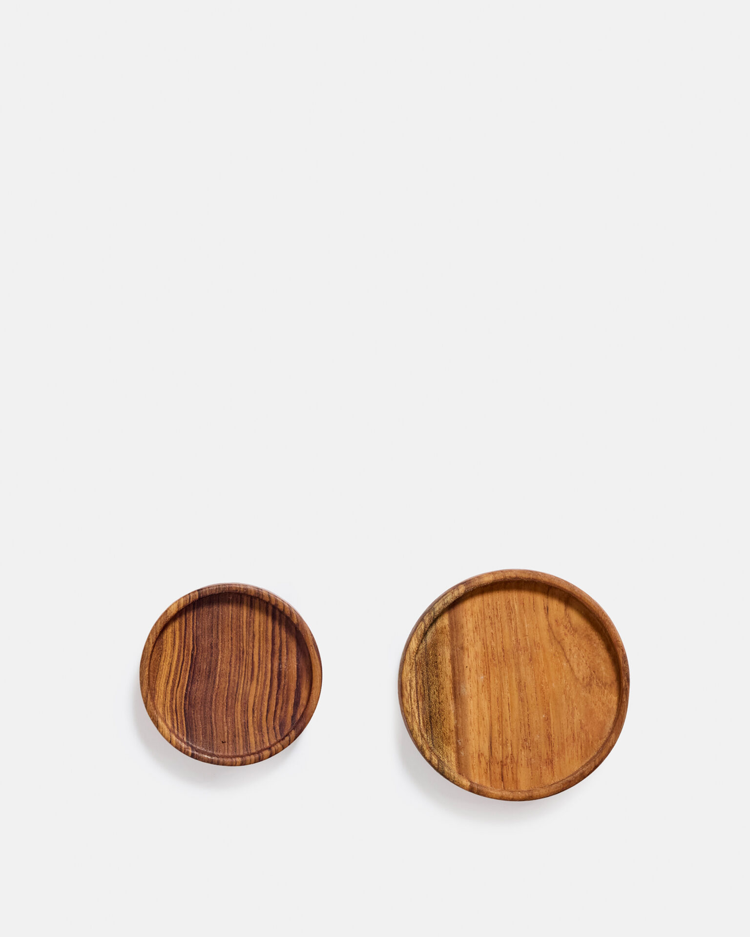 2025-12-03-DesignTrip-Day032206 Teak wood bottle coaster - Image 1