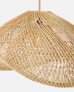 Melico rattan pendant light - Image 3